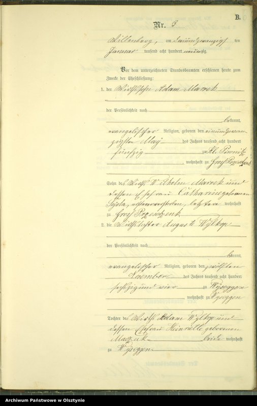 image.from.unit.number "Heiraths-Neben-Register Nr 1 - 51"