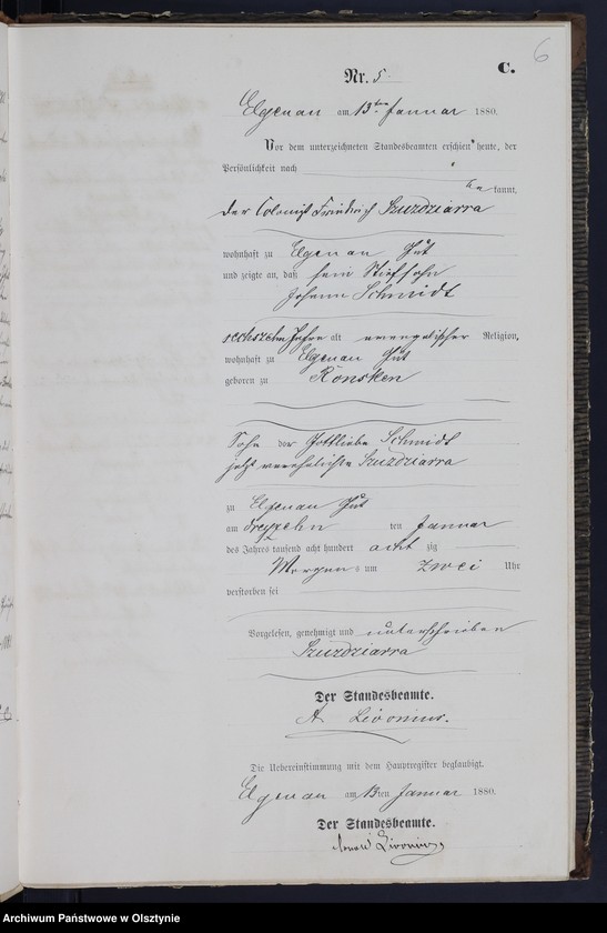 image.from.unit.number "Sterbe-Neben-Register Nr 1 - 78"