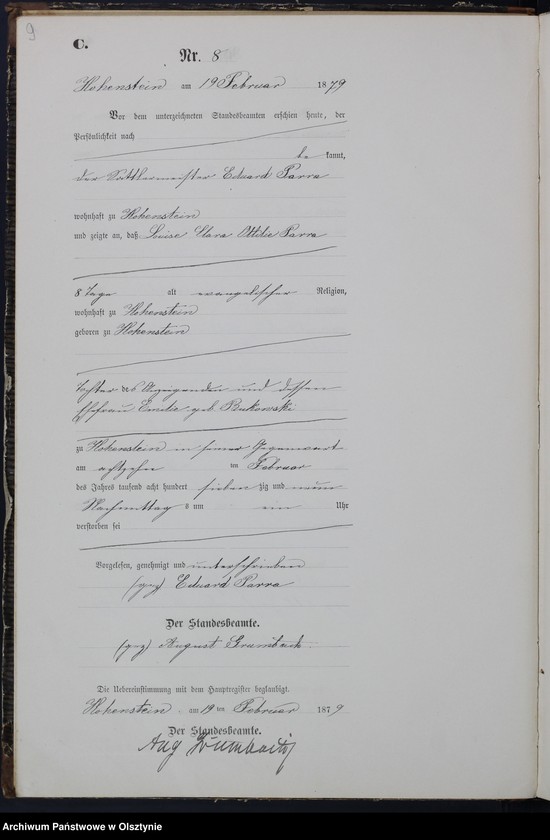 image.from.unit.number "Sterbe-Neben-Register Nr 1 - 76"