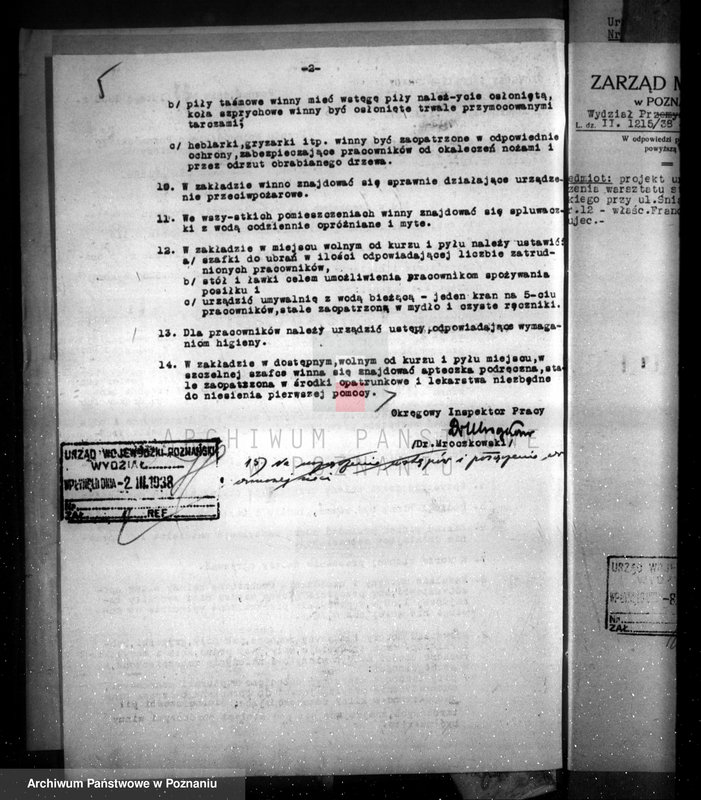 image.from.unit.number "Fabryka mebli w Poznaniu projekt urządzenia warsztatu stolarskiego przy ul. Śniadeckich 12"