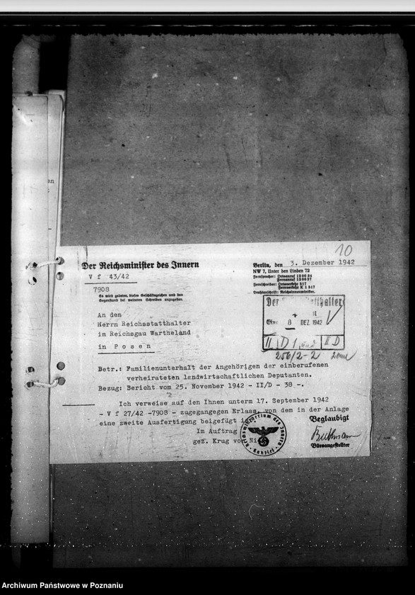 Obraz 14 z jednostki "Familienunterhalt für verheiratete landwirtschaftliche Deputanten und Tagelöhner"