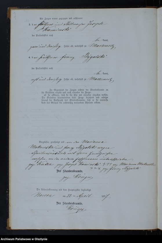 image.from.unit.number "Heiraths-Neben-Register Nr 1 - 11"