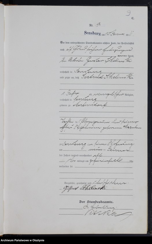 image.from.unit.number "Sterbe-Haupt-Register Nr 1 -207"