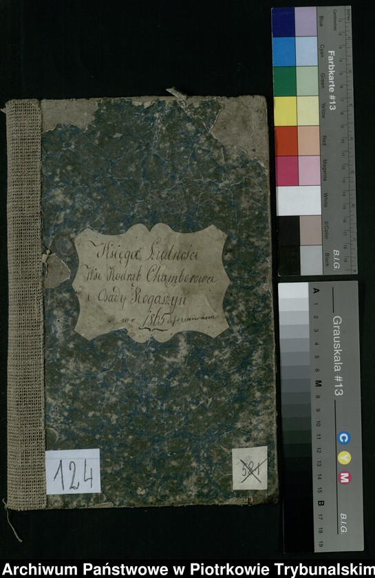 image.from.unit.number "Księga ludności stałej wsi: Kodrąb, Chamborowa i Osady Rogaszyn"