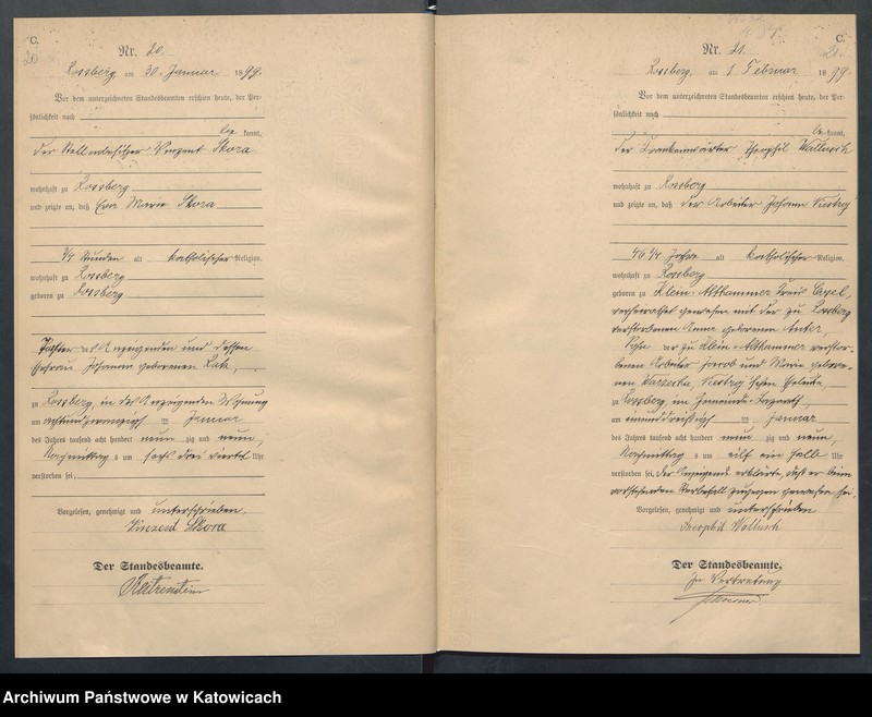 Obraz 14 z jednostki "Księga zgonów nr 1-409"