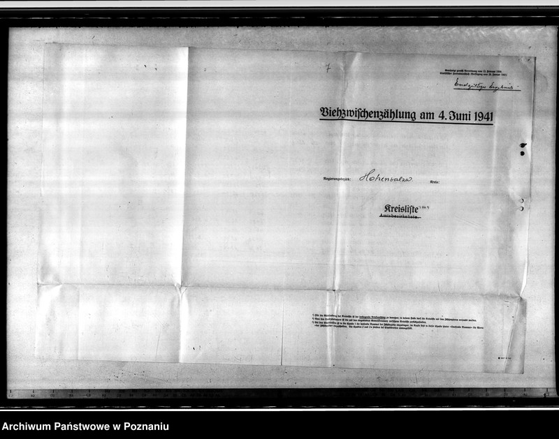 Obraz 11 z jednostki "Viehzählung"