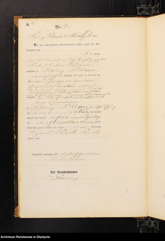image.from.unit.number "Geburts-Haupt-Register Nr 1 - 14"