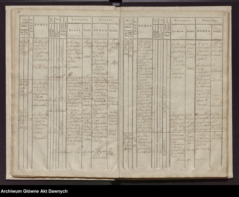 image.from.unit.number "Parafia Stanisławów, ormiańska archidiecezja lwowska; Galicja, zabór austriacki. Księga metrykalna urodzeń."