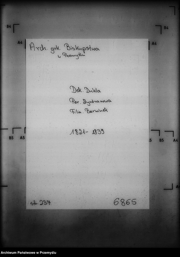 image.from.unit.number "[Kopie ksiąg metrykalnych parafii Zyndranowa z filią Barwinek (dekanat Dukla)]"