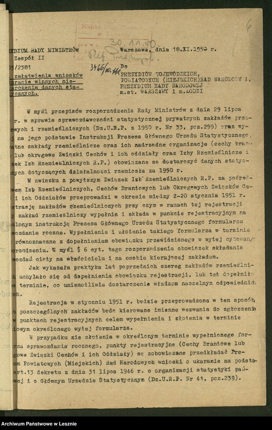 Obraz 8 z jednostki "[Rzemiosło - arkusze ewidencyjne]"