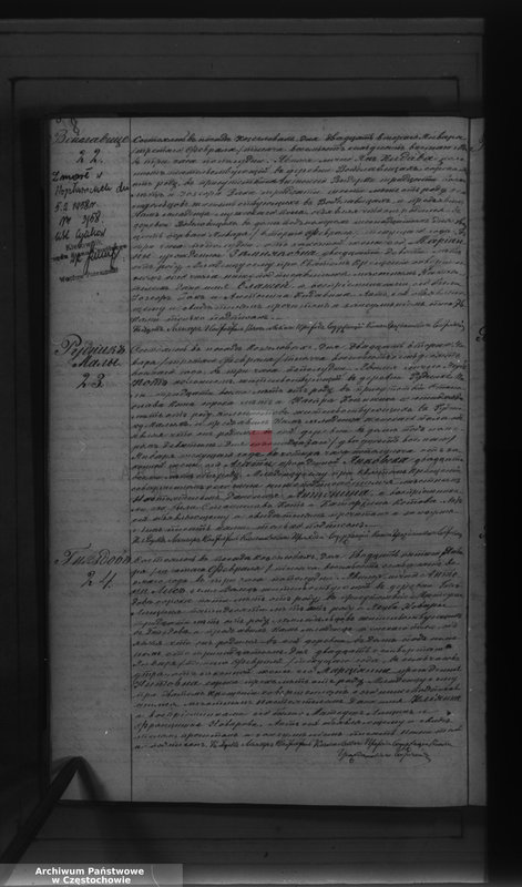 Obraz 11 z jednostki "[Duplikaty akt urodzeń, małżeństw i zgonów z 1878 roku]"