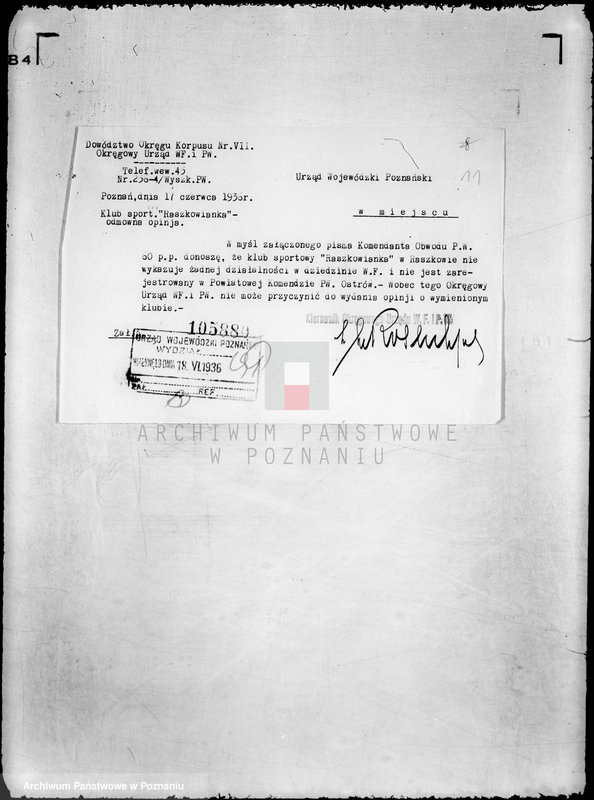 Obraz 15 z jednostki "Klub Sportowy,,Raszkowianka" w Raszkowie"