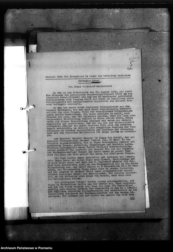 Obraz 9 z jednostki "Korespondencja w sprawie Niemców, którzy zginęli w 1939 roku w różnych powiatach"