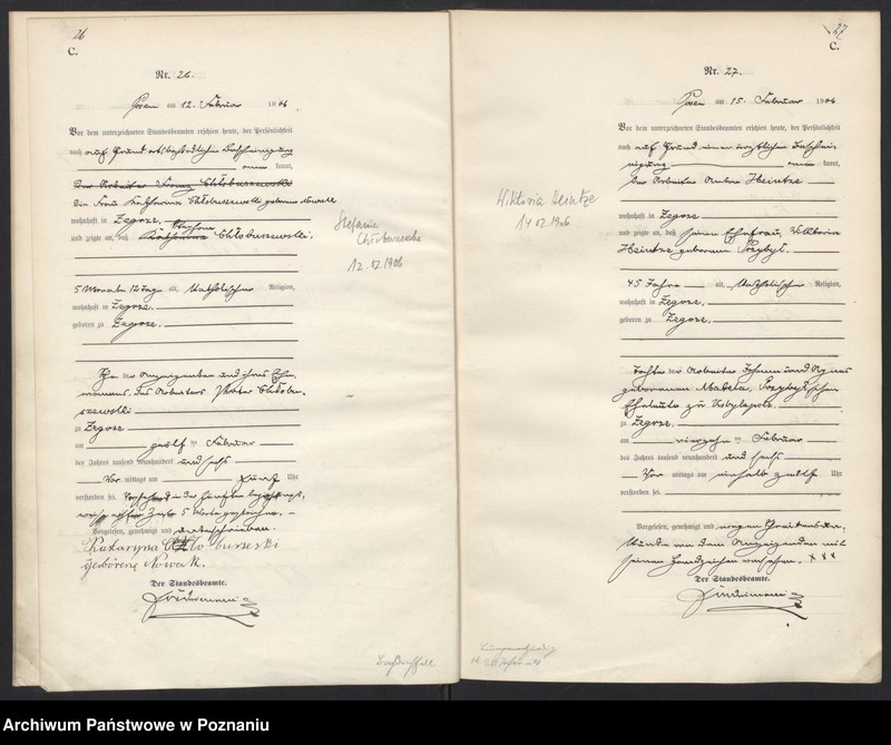 Obraz 16 z jednostki "Księga miejscowa zgonów"