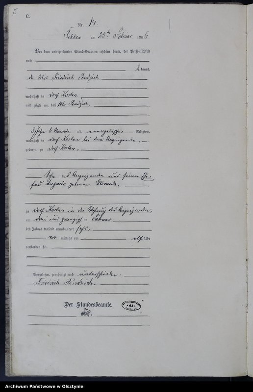 image.from.unit.number "Sterbe-Haupt-Register Nr 1 - 74"