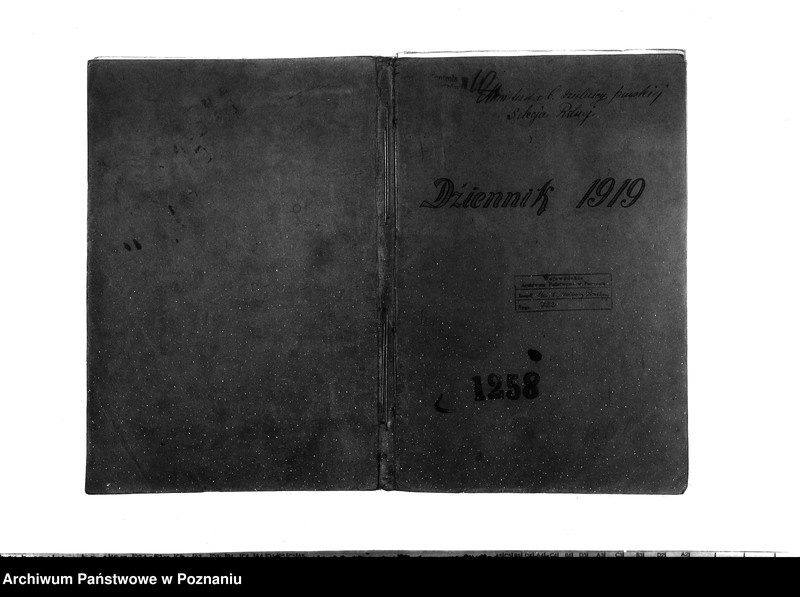 Obraz 3 z jednostki "Sekcja Rolna Dziennik 1919 r./nr. 1 - 1054"