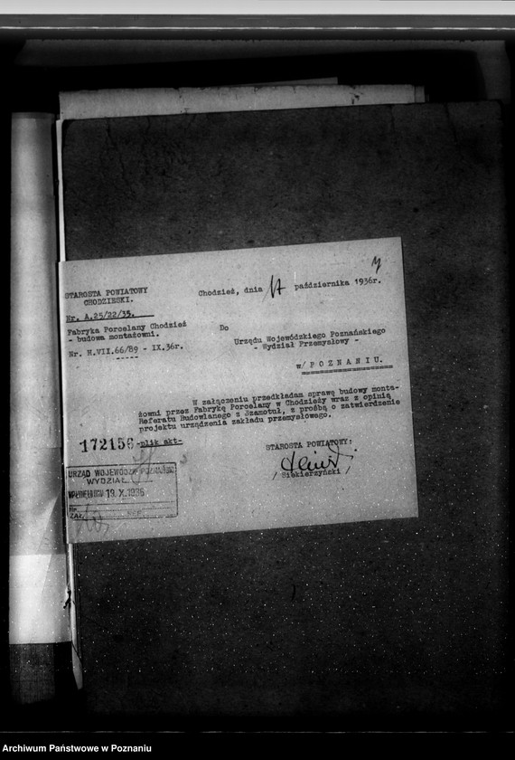 Obraz 11 z jednostki "Zatwierdzenie Zakładu Przemysłowego Fabryka Porcelany i Wyrobów Ceramicznych Spółka Akcyjna w Chodzieży pow. chodzieski"