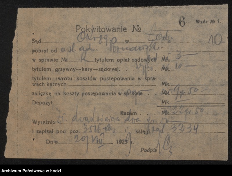 Obraz 12 z jednostki "Zelig Bornsztajn- sprzedaż ubiorów męskich i damskich"