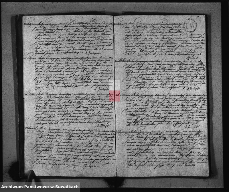 image.from.unit.number "Akta Zeyścia Gminy Filipowskiey od dnia 1 Stycznia do dnia 31 Grudnia 1819"