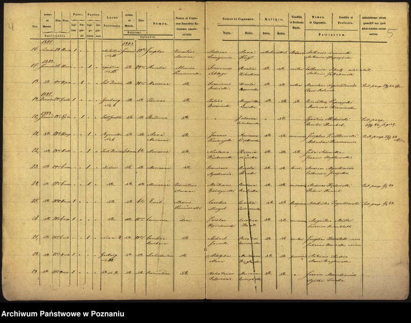 Obraz 5 z jednostki "Księga urodzin, ślubów, zgonów"