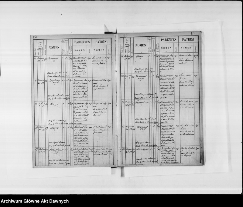 image.from.unit.number "Parafia: Grzymałów. Dekanat: Skałat. Księga metrykalna urodzeń tylko dla wsi Ostapie*. Tom III."