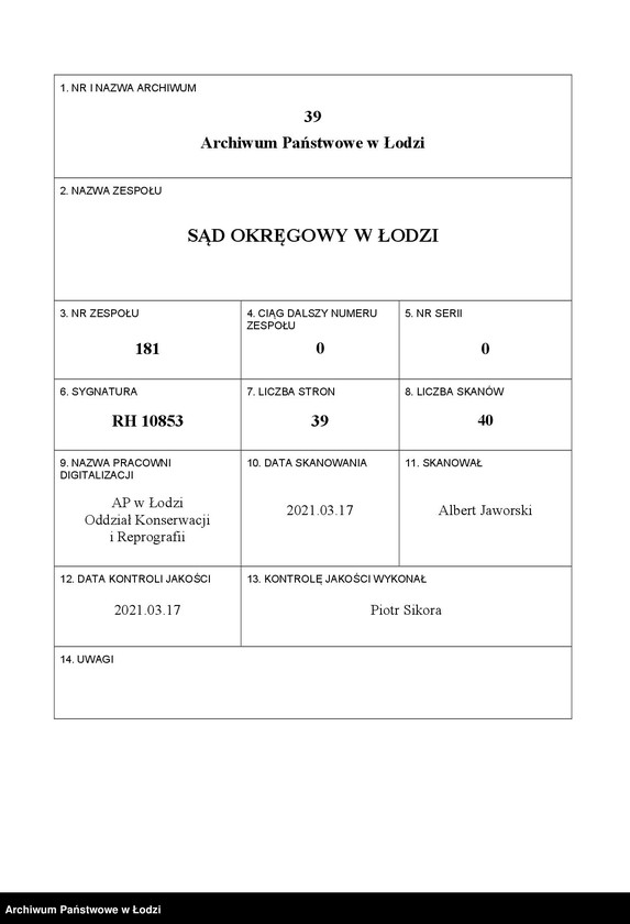 Obraz 1 z jednostki "Maks Bieberstein, Moszek Pinkus Goldach, Samuel Chołodenko, Aria Chołodenko- przędzalnia i sprzedaż przędzy"