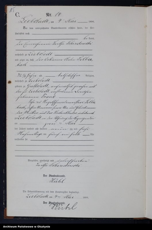 image.from.unit.number "Sterbe-Neben-Register Nr 1 - 49"