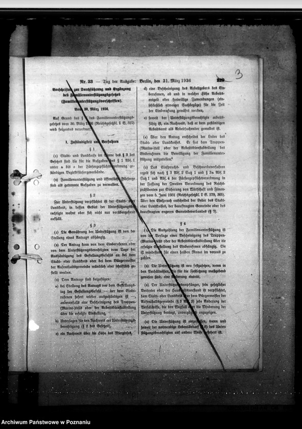 Obraz 7 z jednostki "Gesetz vom 30. 3. 36. mit Durchführungsverordnungen und Ausführungserlassen"