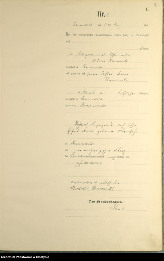 image.from.unit.number "Sterbe-Haupt-Register Nr 1 - 38"