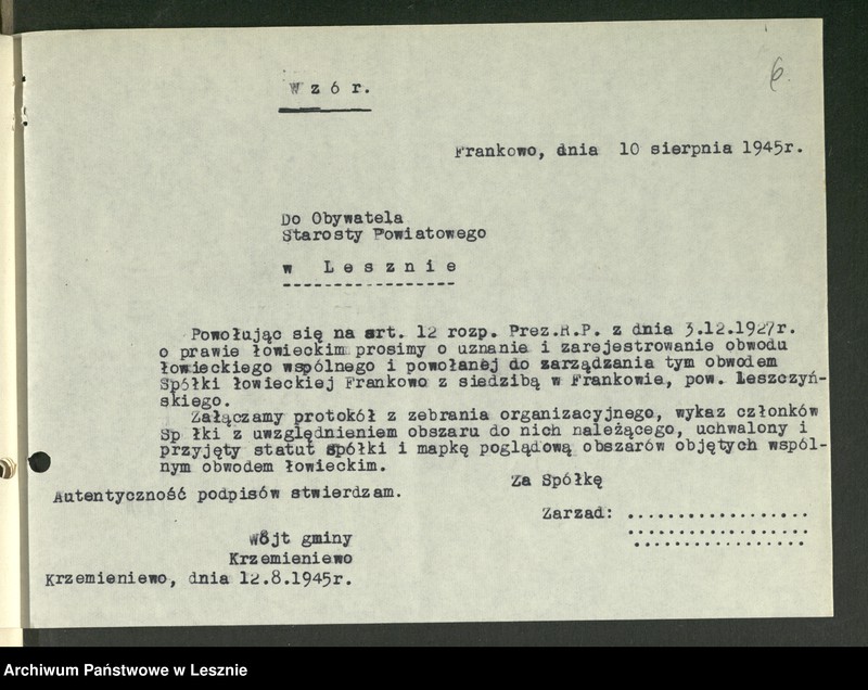 Obraz 8 z jednostki "[Obwody i spółki łowieckie]"