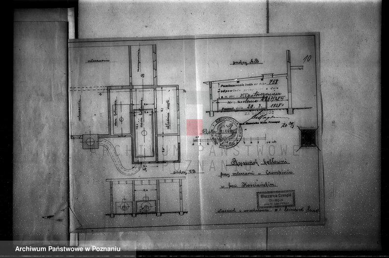 Obraz 15 z jednostki "Mleczarnia parowa O. Bernuthe w Czempiniu, pow. kościański nr woj. kotła 1922"