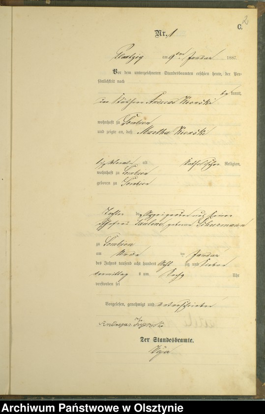 image.from.unit.number "Sterbe-Haupt-Register Nr 1 - 15"
