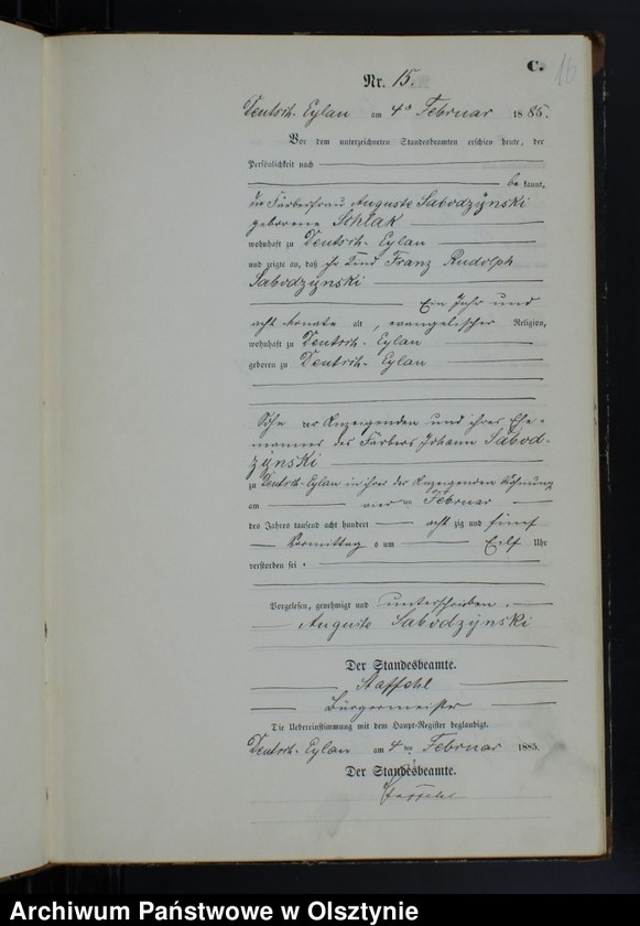 image.from.unit.number "Sterbe-Neben-Register Nr 1 - 127"