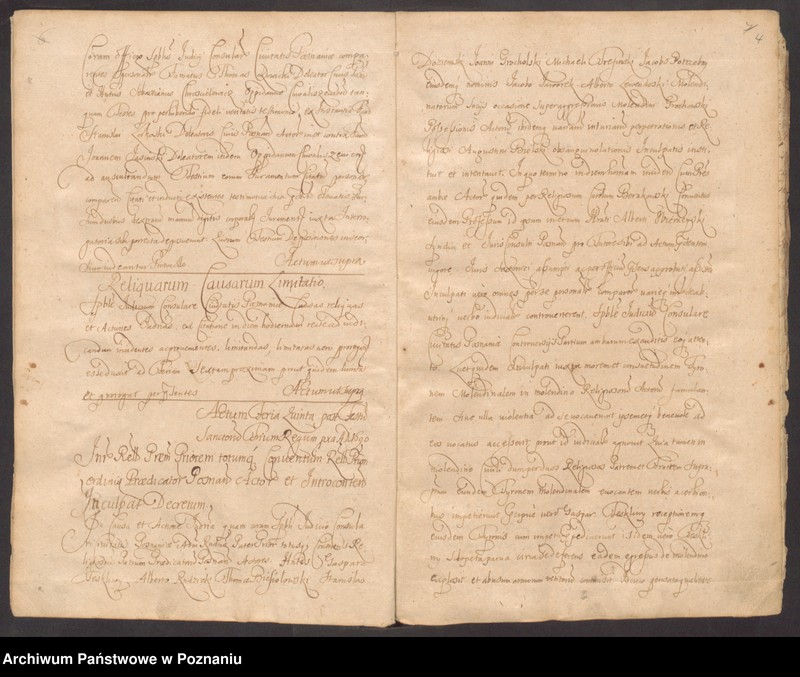 Obraz 6 z jednostki "Acta officii consularis civitatis Posnaniae."