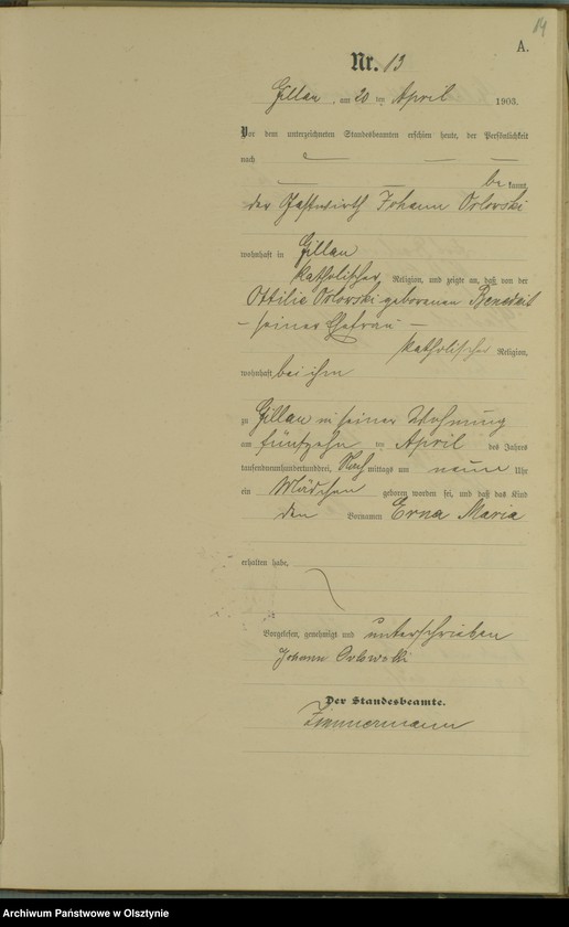 image.from.unit.number "Geburts-Haupt-Register Nr 1 - 56"