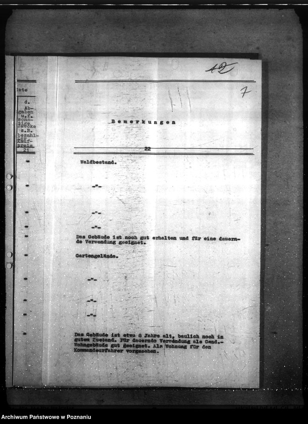 Obraz 16 z jednostki "Wykaz posterunków żandarmerii w rejencji poznańskiej i łódzkiej"