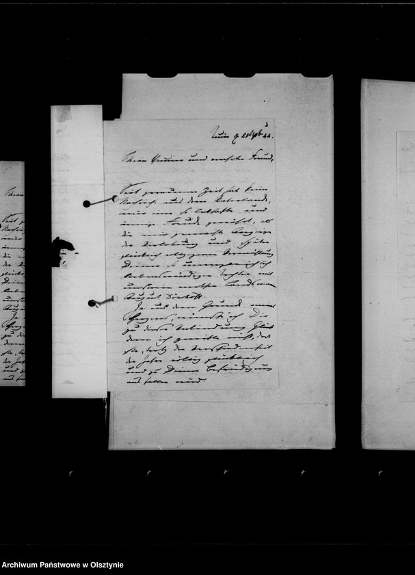 image.from.unit.number "/Gf. L. Waldburg- Truchess an Gf. Carl Lehndorff/"