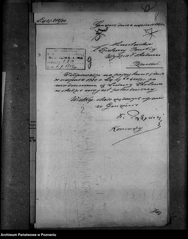 Obraz 12 z jednostki "Sprawy osobowe personalne okólniki informacyjne"