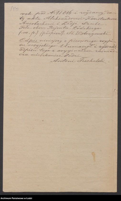 Obraz 15 z jednostki "Aleksander Auerbach – skład materiałów aptecznych"