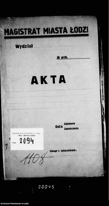 Obraz 4 z jednostki "O raschodach v 1897 godu na naem kvartir i pomeščenji dlja lodzinskoj policji"