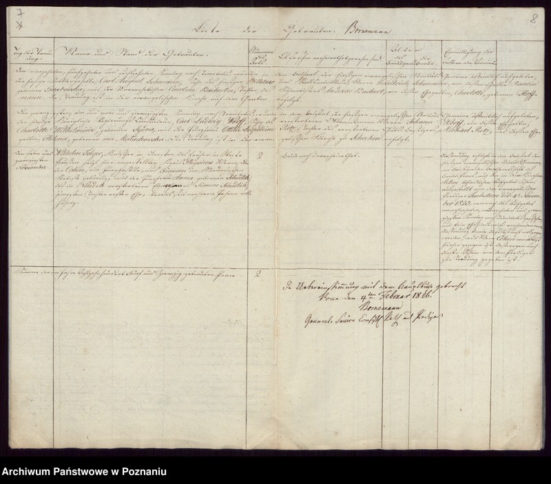 Obraz 6 z jednostki "Duplikat der Getrauten, Getauften, Verstorbenen"