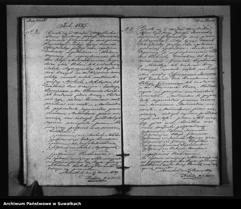 image.from.unit.number "Duplicat czyli kopia Akt Urzędnika Stanu Cywilnego Sekty filponów Gminy Berzniki Urodzonych, Umarłych i Zaślubionych za Lata pro 1844/48"