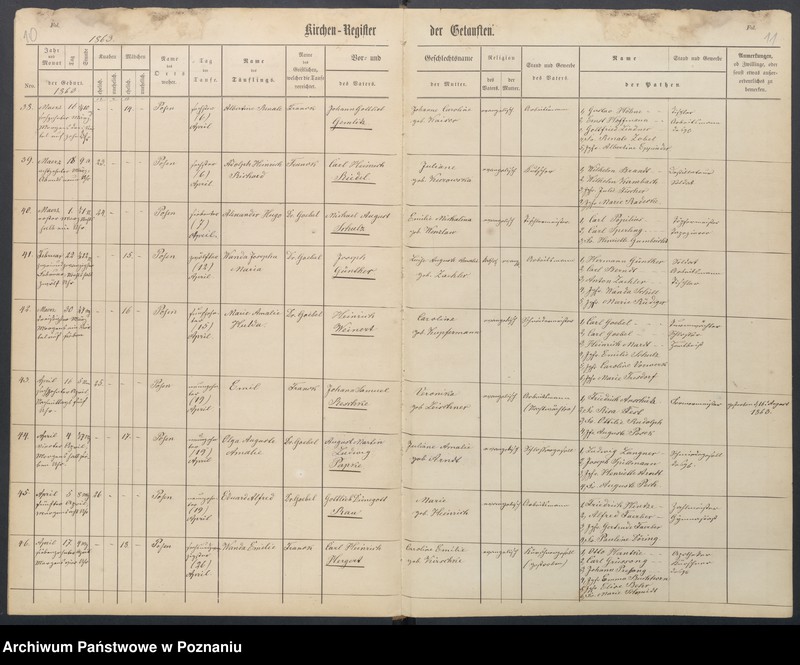 Obraz 8 z jednostki "Duplikat der Taufen, Trauungen, Begräbnisse"