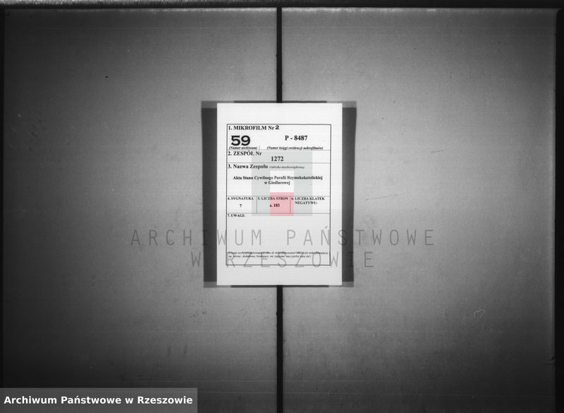 image.from.unit.number "Księga zgonów - Giedlarowa"