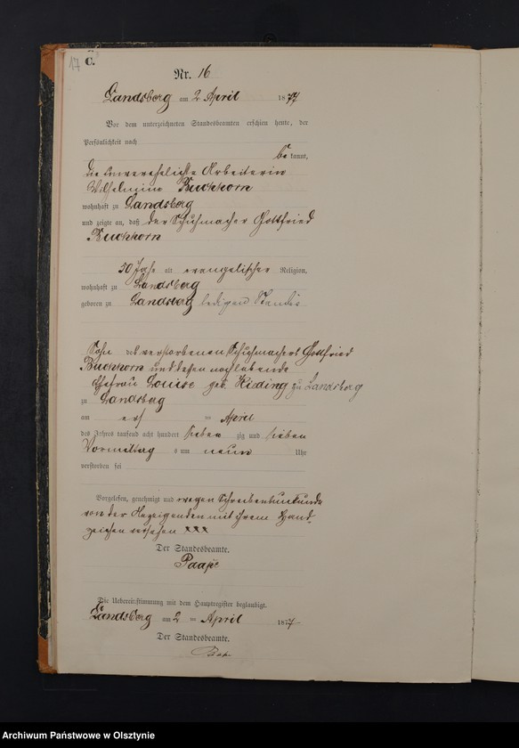 image.from.unit.number "Sterbe-Neben-Register Nr 1 - 107"