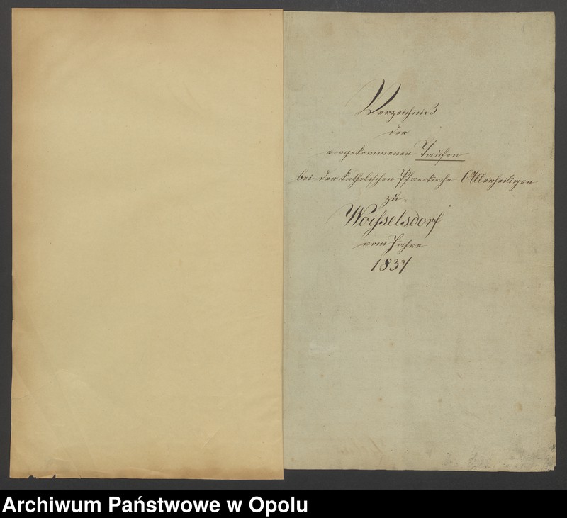 image.from.unit.number "Duplikate der Kirchen-Matrickel von Woisselsdorf von 1837-1858, von Leupusch von 1838-1858, von Lichtenberg von 1846-1858 [rzymskokatolicki kościół parafialny w Wojsławiu z filią w Lubczy oraz rzymskokatolicki kościół parafialny w Kolnicy]"