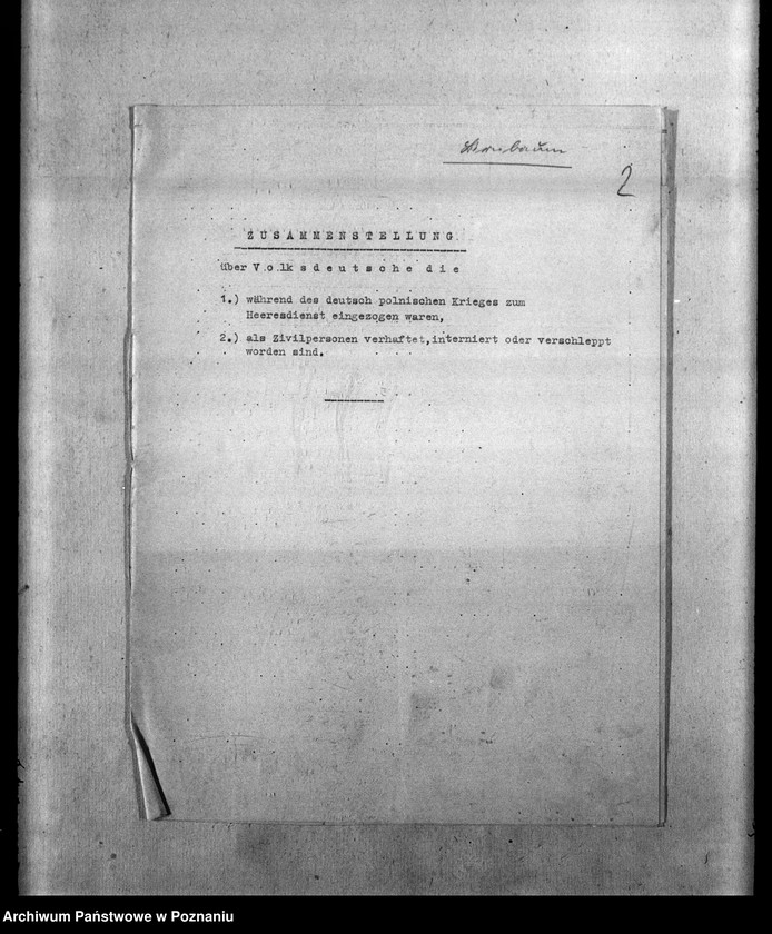 Obraz 6 z jednostki "Amtliche Meldungen Kreis Birubaum (Międzychód)"