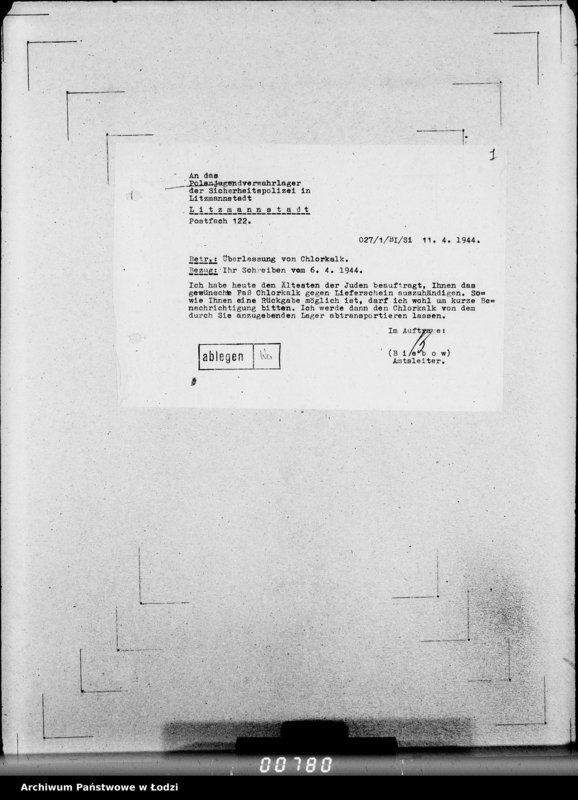 image.from.unit.number "Polenjugendverwahrlager. [Koszty urządzenia i utrzymania obozu]"