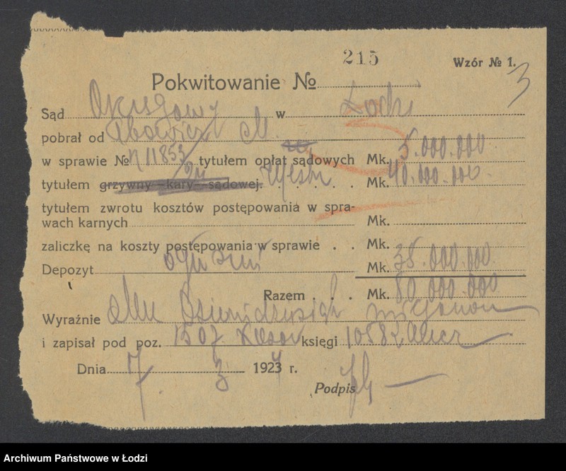 Obraz 5 z jednostki "Mendel Abbe vel Abowicz- sprzedaż manufaktury"