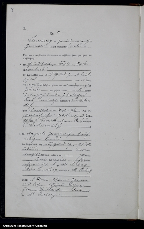 image.from.unit.number "Heiraths-Haupt-Register Nr 1 -58"